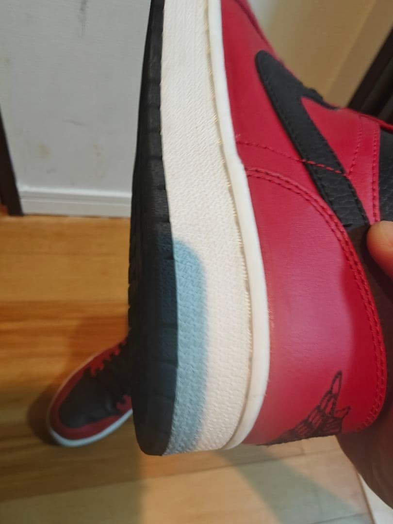 Nike Air Jordan 1 Low 赤黒 US10