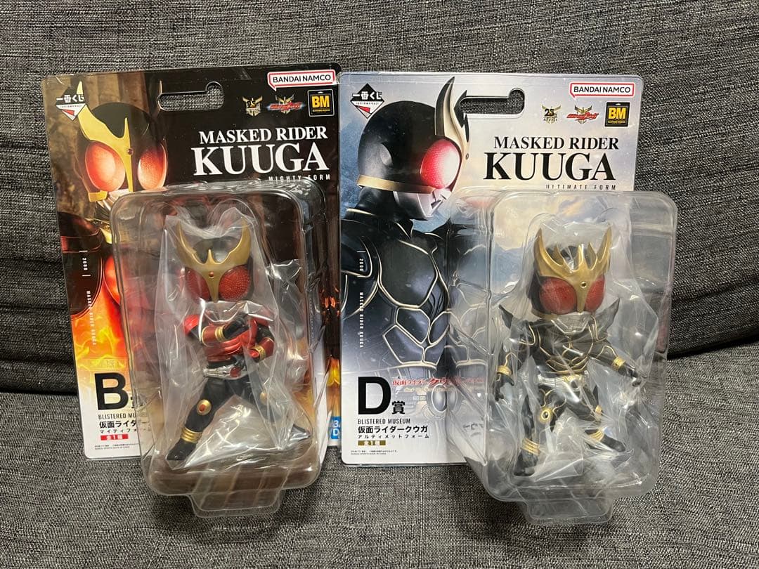 仮面ライダークウガ 一番くじ B賞 D賞 E.G.Fコンプリート