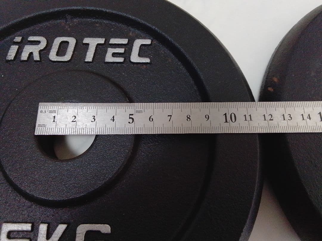 Y*a様 アイロテック iROTEC ダンベル 5kg×4枚 計20kg 28m