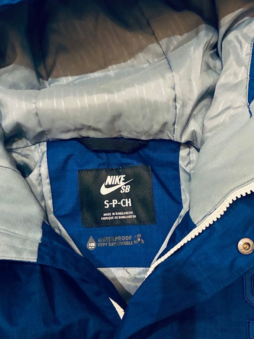 新品未使用　ナイキ　Nike SB S-P-CH ネイビー/ホワイトジャケット