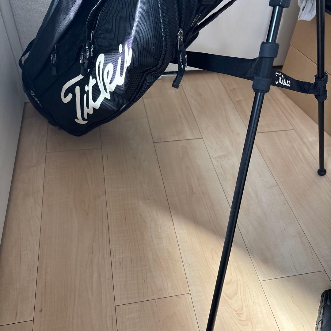 Titleist タイトリスト 軽量 キャディバック スタンド　ブラック