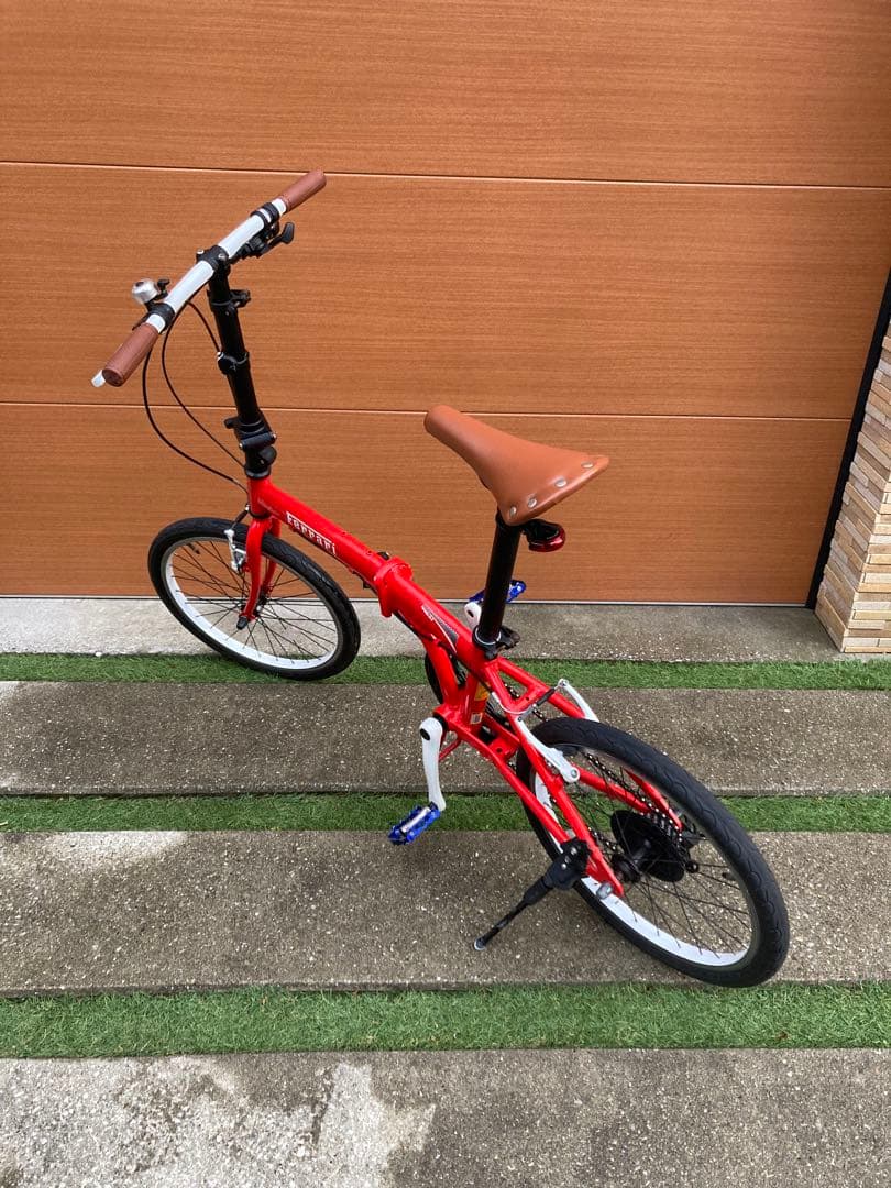 フェラーリ 折りたたみ ミニベロ自転車 20インチ