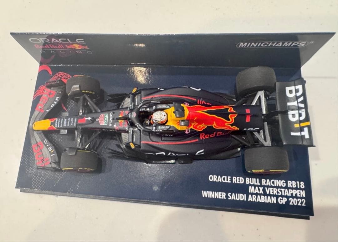 1/43 ミニチャンプス オラクル レッドブル フェルスタッペン サウジアラビア