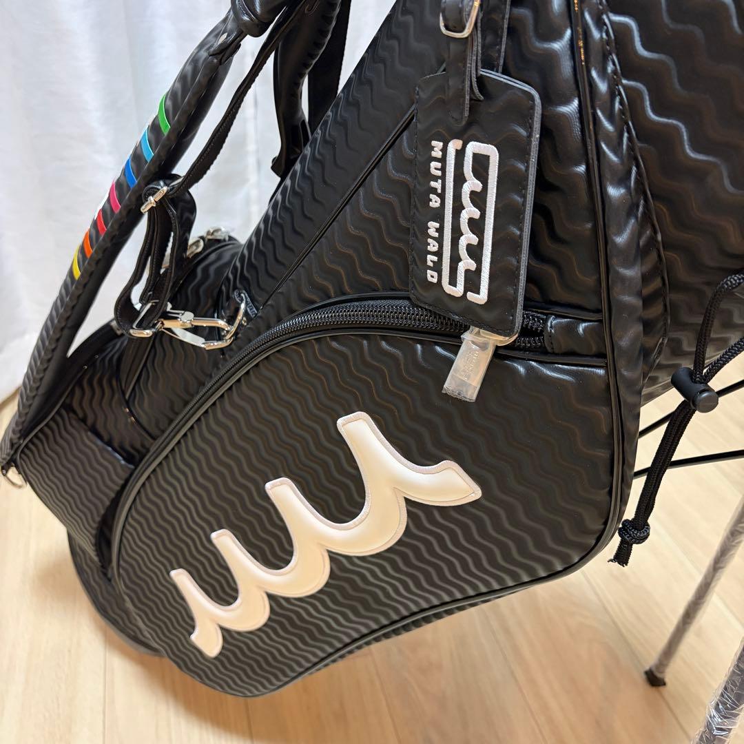 【新品】MUTA×WALDコラボ　スタンドキャディバッグ　8.5型