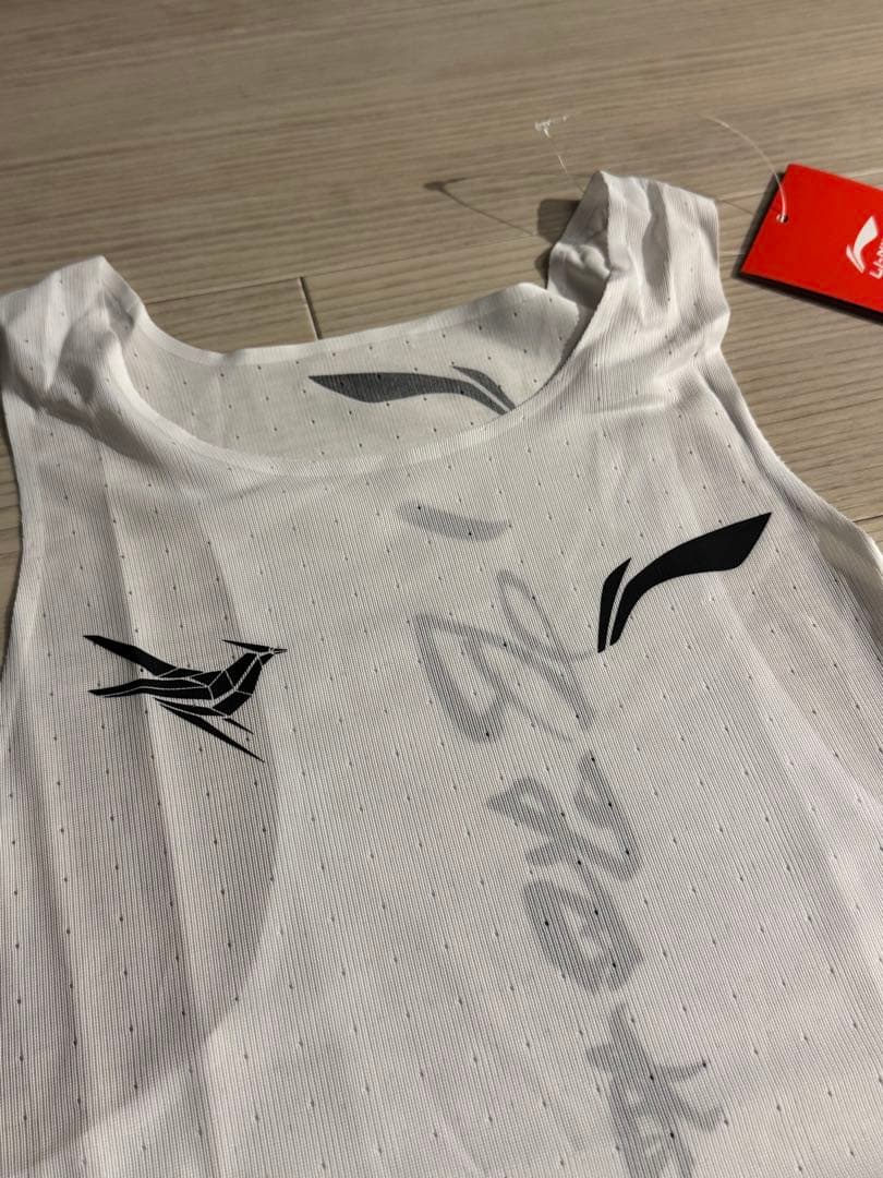 Li-ning（リーニン）マラソン エリート シングレット Lサイズ 大迫傑