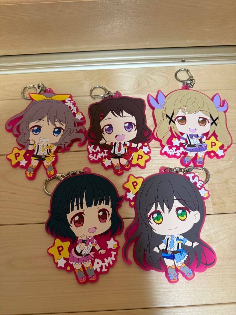 バンドリ　ポピパ　アクキー　ラバスト　29点セット