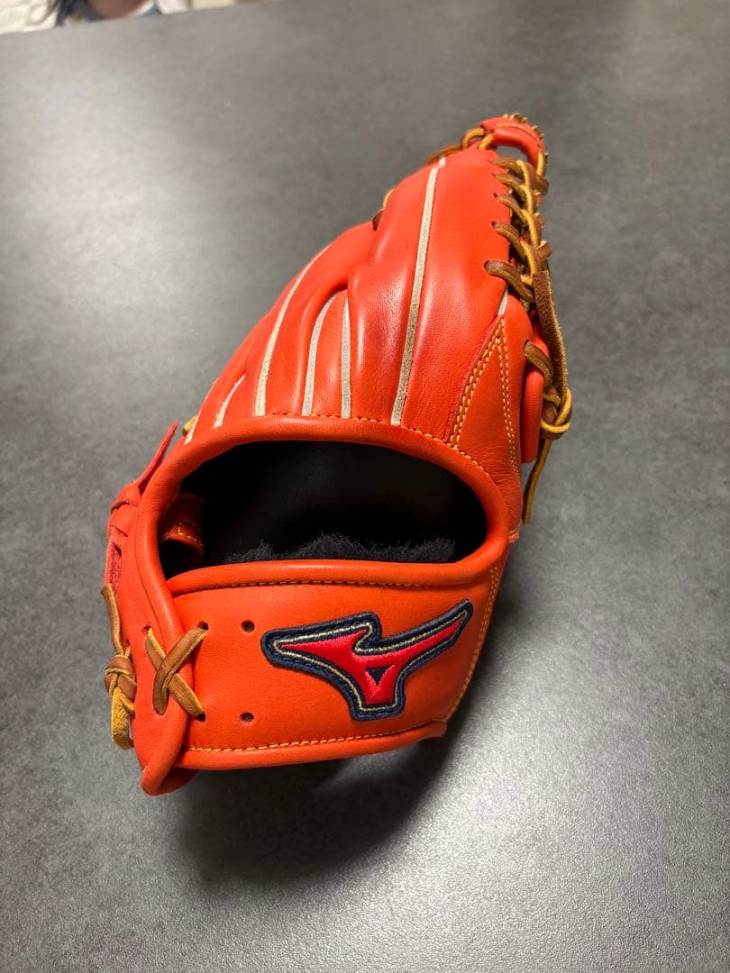Mizuno PENOCASA 軟式グローブ オレンジ