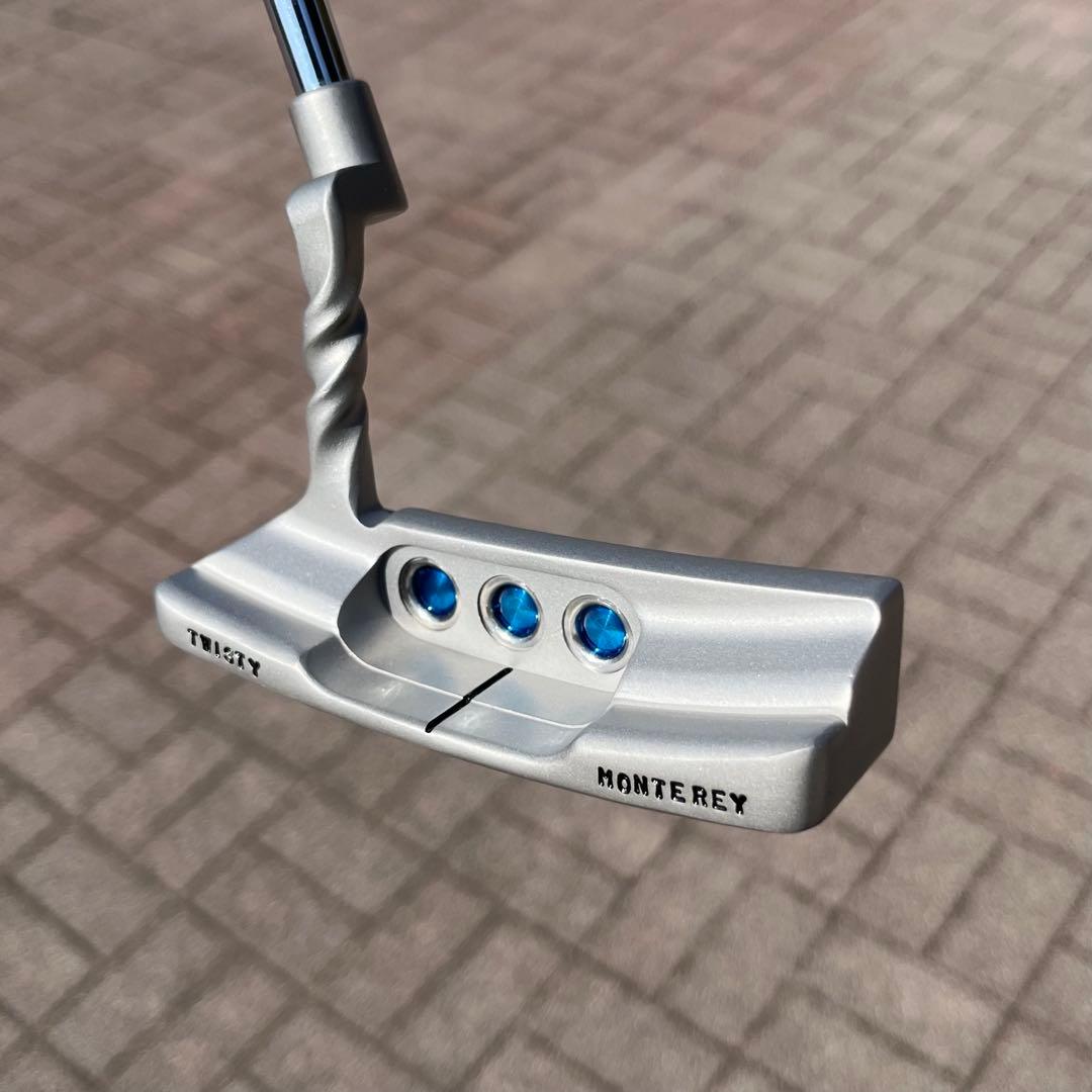 カリフォルニア モントレー ビーズブラスト ツイストネック 刻印入り 美品