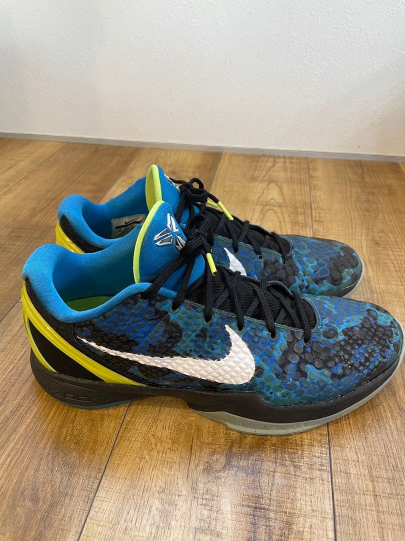★Nike Kobe 6 \"Blue Camo\"★28.0cm