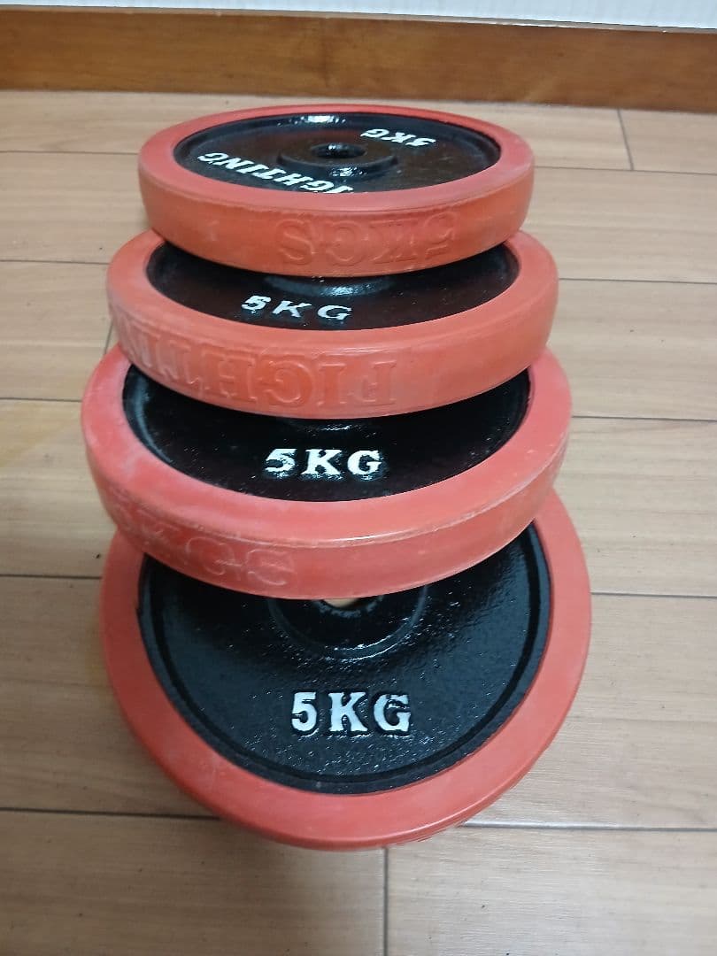 FIGHTING ROAD ダンベルプレート5KG x 4枚