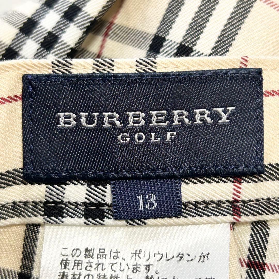 極美品 バーバリーゴルフ ノバチェック ゴルフウェア スラックス 大きいサイズ