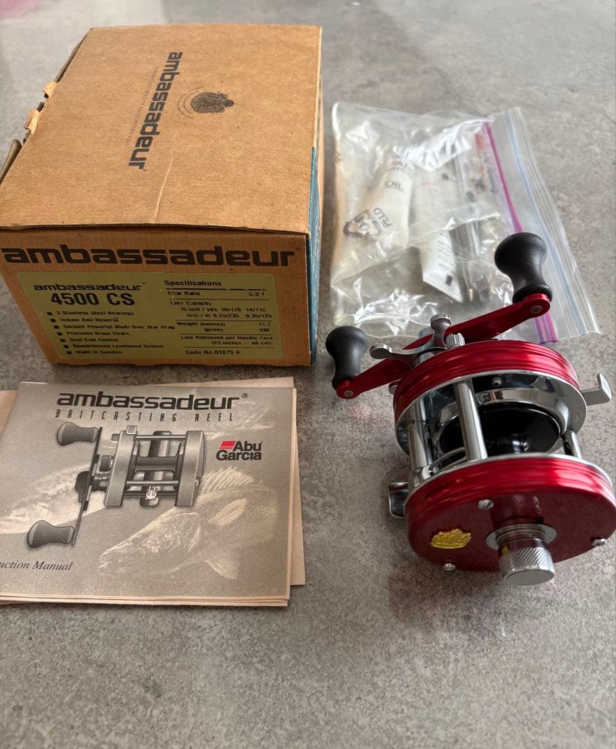【極美品】アンバサダー 4500 cs Abu ambassadeur