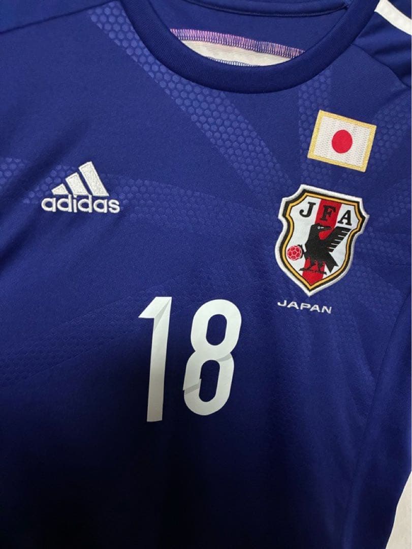 日本代表 ユニフォーム 14-15 ブラジルW杯 大迫 Lサイズ アディダス