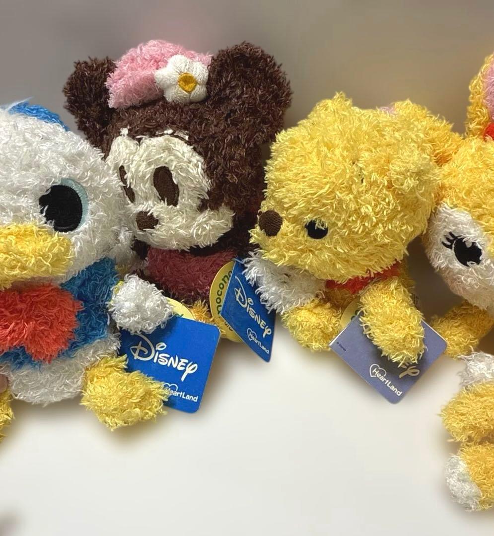 ハートランド　ディズニー　のこのこふれんず　ぬいぐるみ　セット