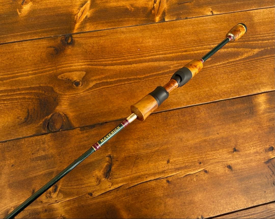 ベイト　トラウトロッド MAVERICK 5ft3inch ハンドメイド渓流釣り