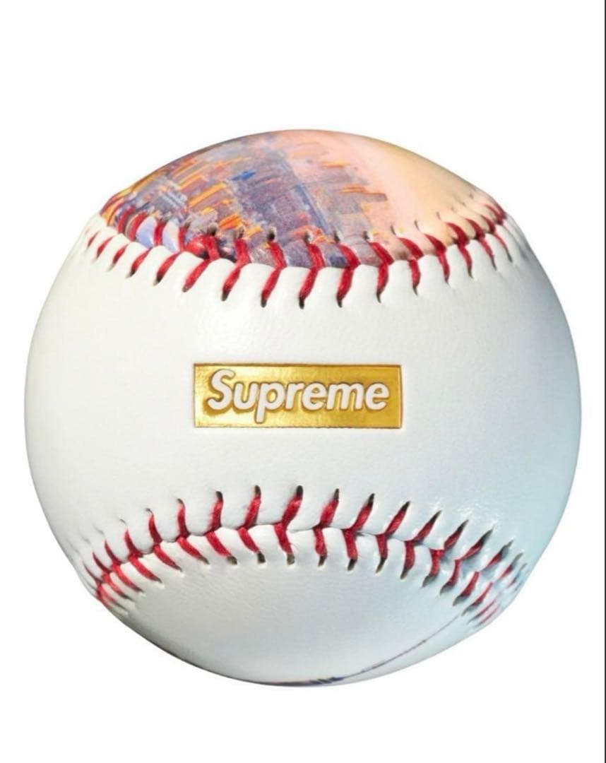 【Supreme】Rawlings Aerial 野球ボール　ステッカー付き