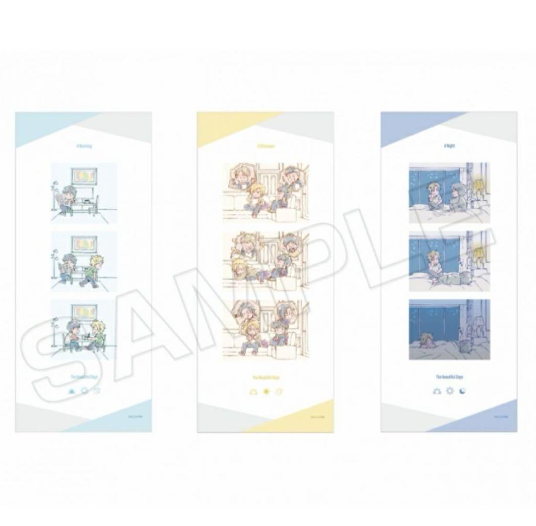 BANANA FISH フェイスタオル 新品 朝 昼 夜