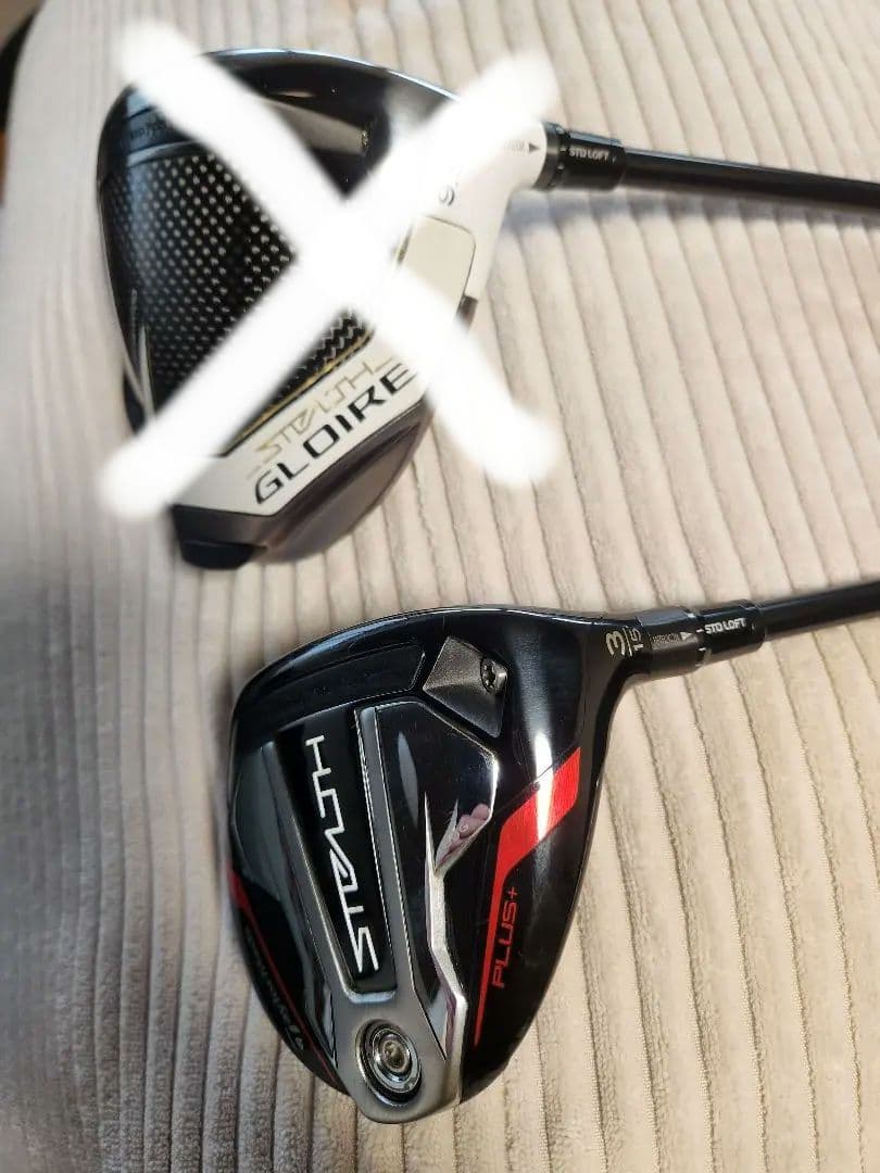 ステルスグローレ+ 9.5° ステルス+ 3W REAXニューカスタムシャフトS