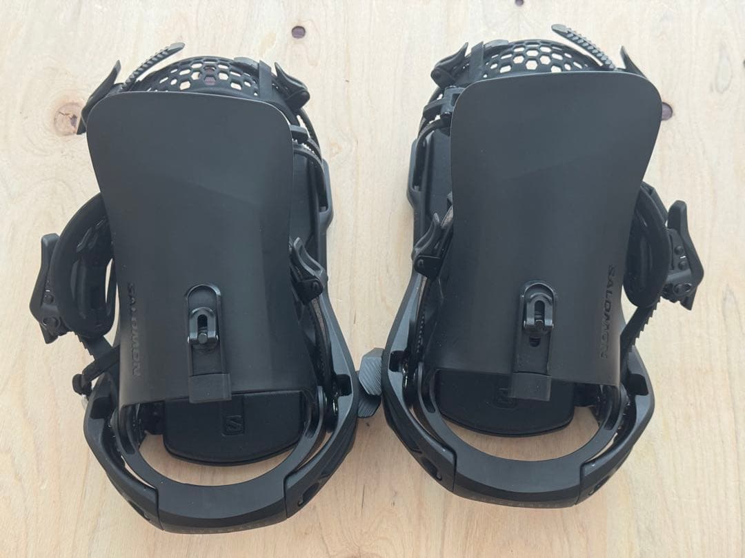 25-26 美品 SALOMON XA スーパーマチック BLACK