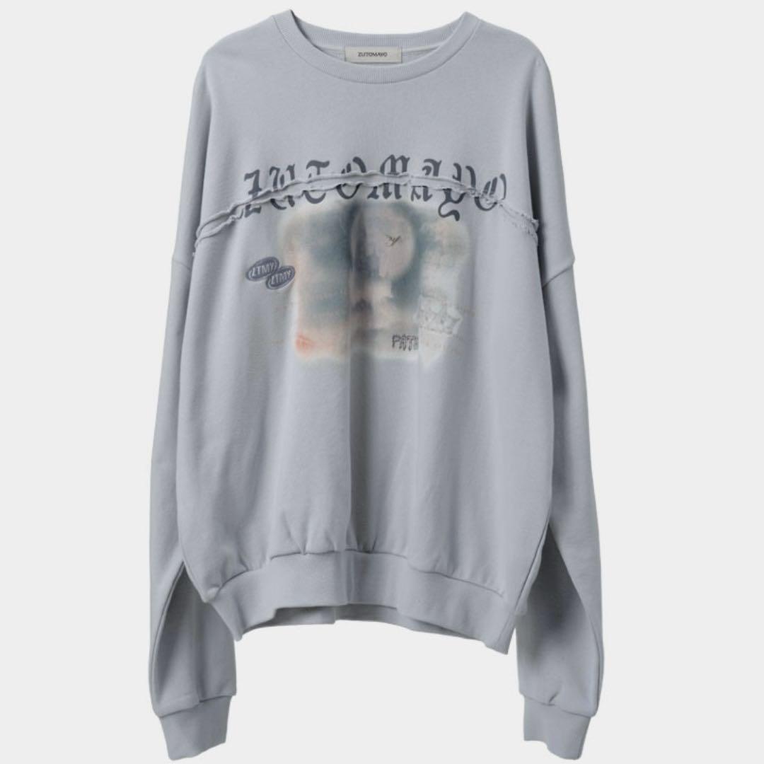 MADNIGHT スウェットシャツ (Bluish Gray) XLサイズ