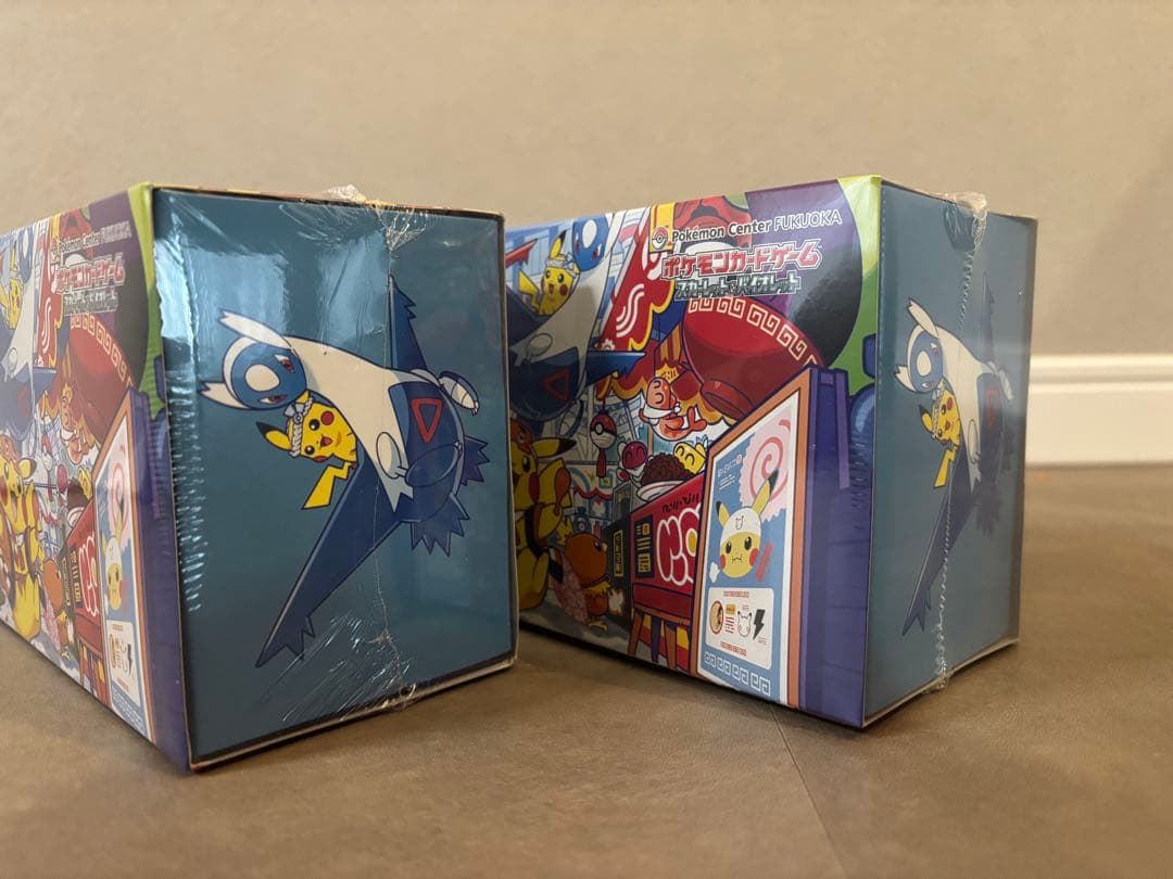 [新品未開封] 2箱 x ポケモンセンター フクオカ スペシャルBOX