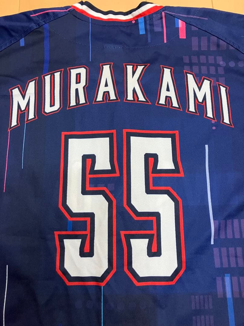 村上宗隆　東京ヤクルトスワローズ　クルー　ユニフォーム　侍ジャパン　WBC
