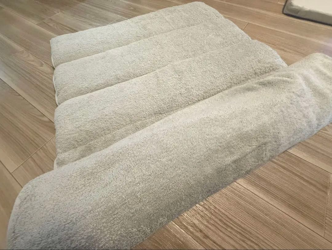 【コンボイ様】今治睡眠用タオル2 135x60cm グレー　Nelture