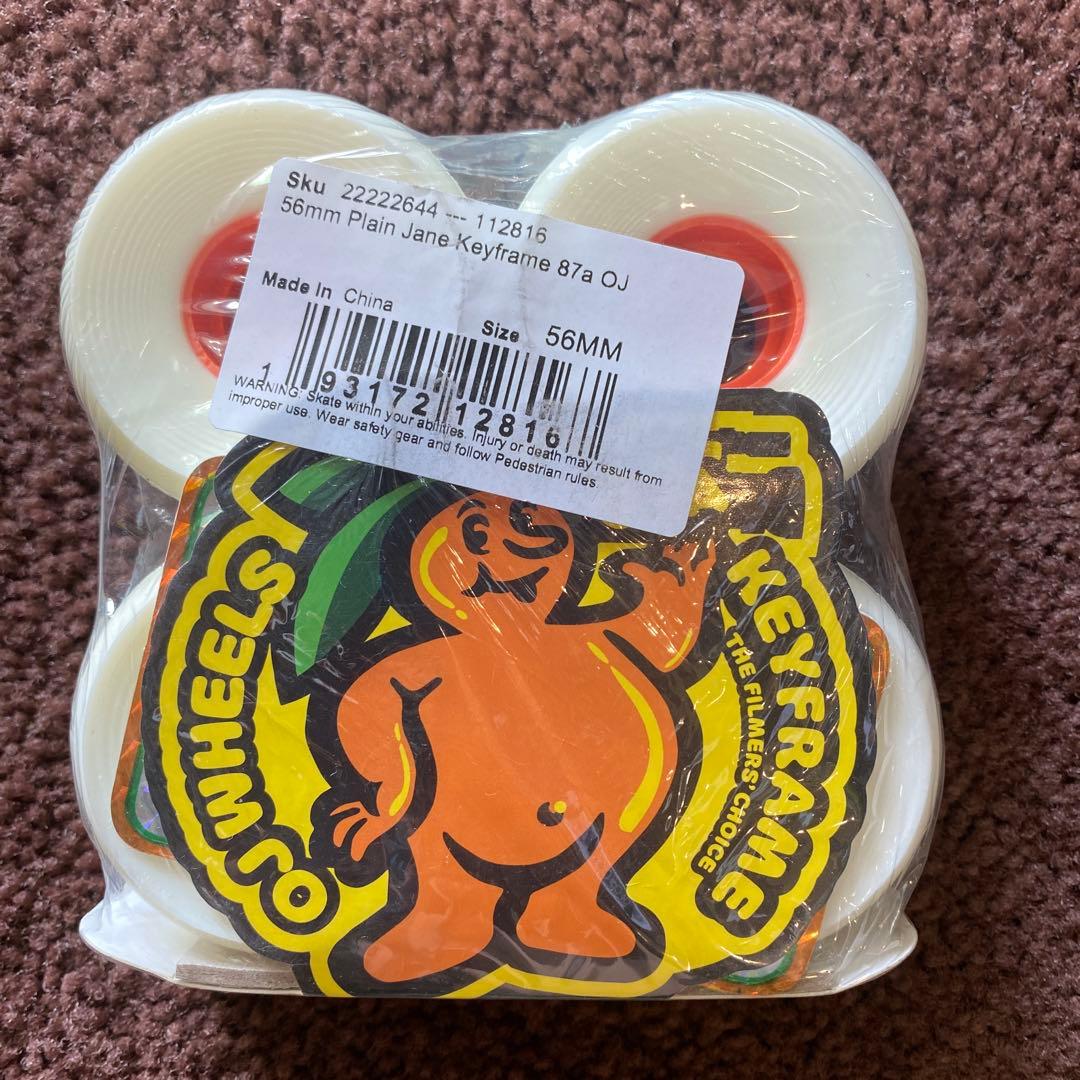 OJ WHEELS オージェイウィール Plain Jane 56MM 87A