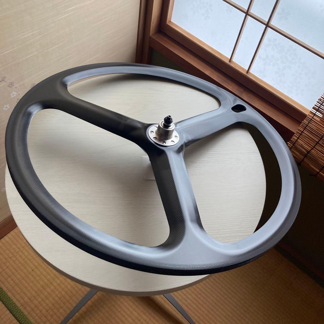 ロード　カーボンホイール　700c トレカ　リア