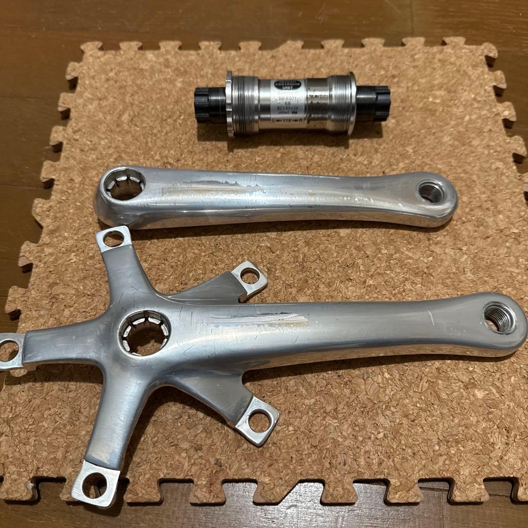 DURAACE FC-7700 170mm BCD130 クランクBB付き