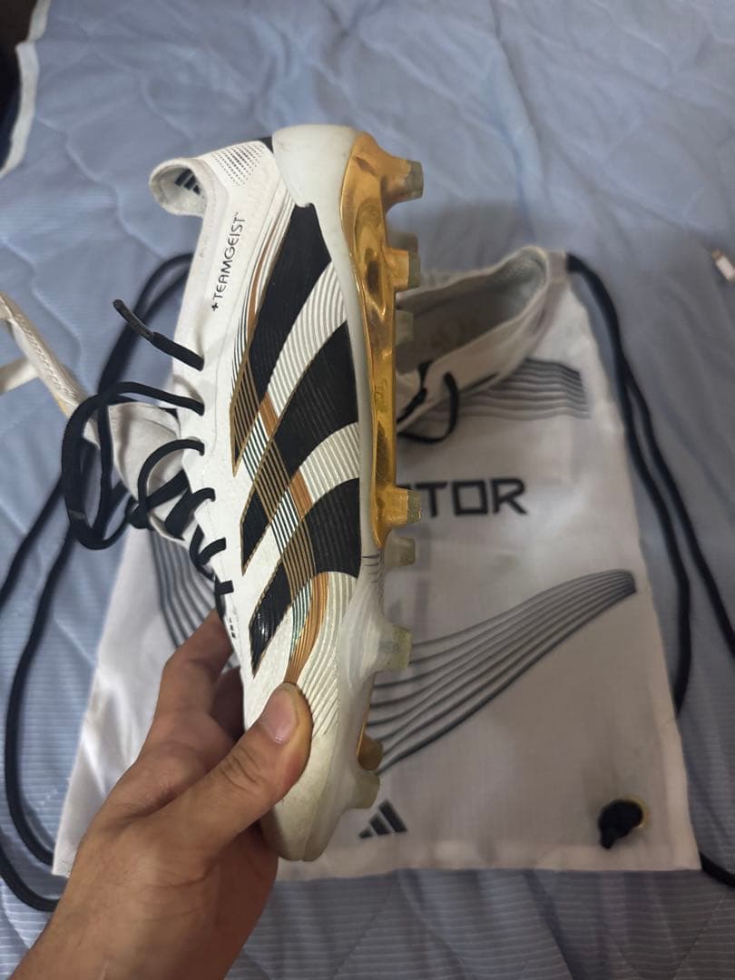 Adidasプレデターエリート FT FG ＋チームガイスト タン付き 26cm