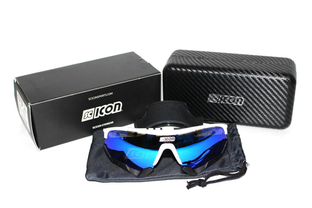 SCICON AERO TECH XL WHT/BLU シーコン