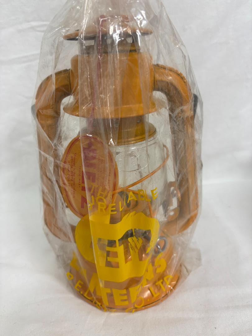 未使用保管品 DIETZ No.50 ハリケーンランプ イエロー レア物 当時物