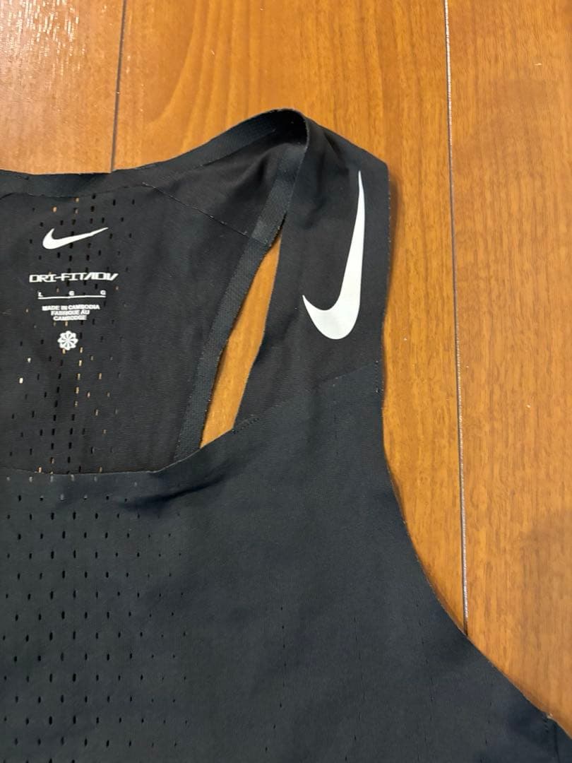 美品　NIKE ADV エアロスイフト シングレット　ブラック L 大迫傑