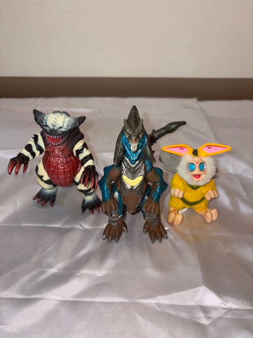 ウルトラマンダイナ 怪獣ソフビセット 一部タグあり