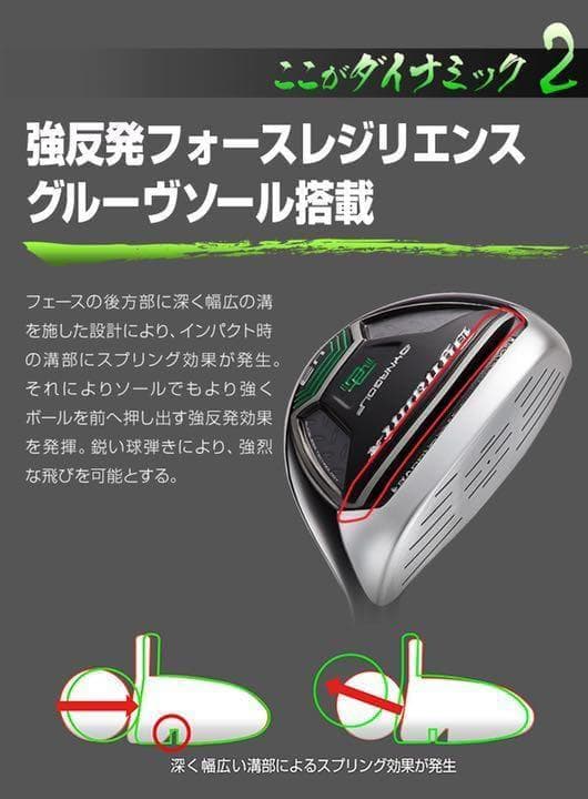 【新型】やさしく飛ばせる希少な#7番UTでパーオン量産!ダイナミクスUT新登場!