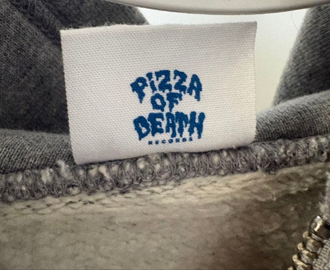 【Lサイズ美品】PIZZA OF DEATH パーカー グレー
