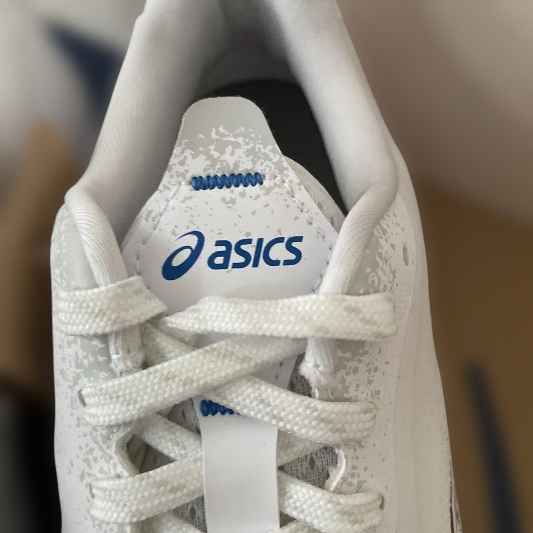 asics テニスシューズ ホワイト　ユニセックス　#2087