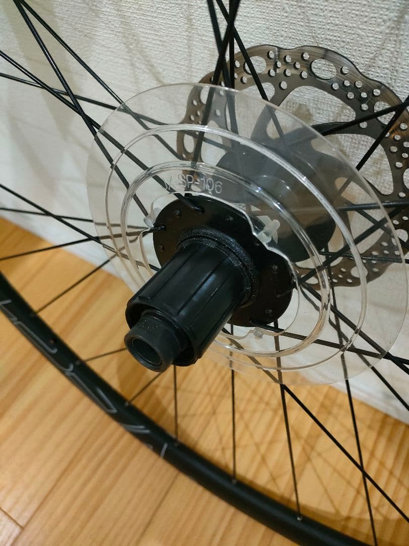 ロードバイク ディスクホイール前後 スルーアクスル ALTERNA DISC