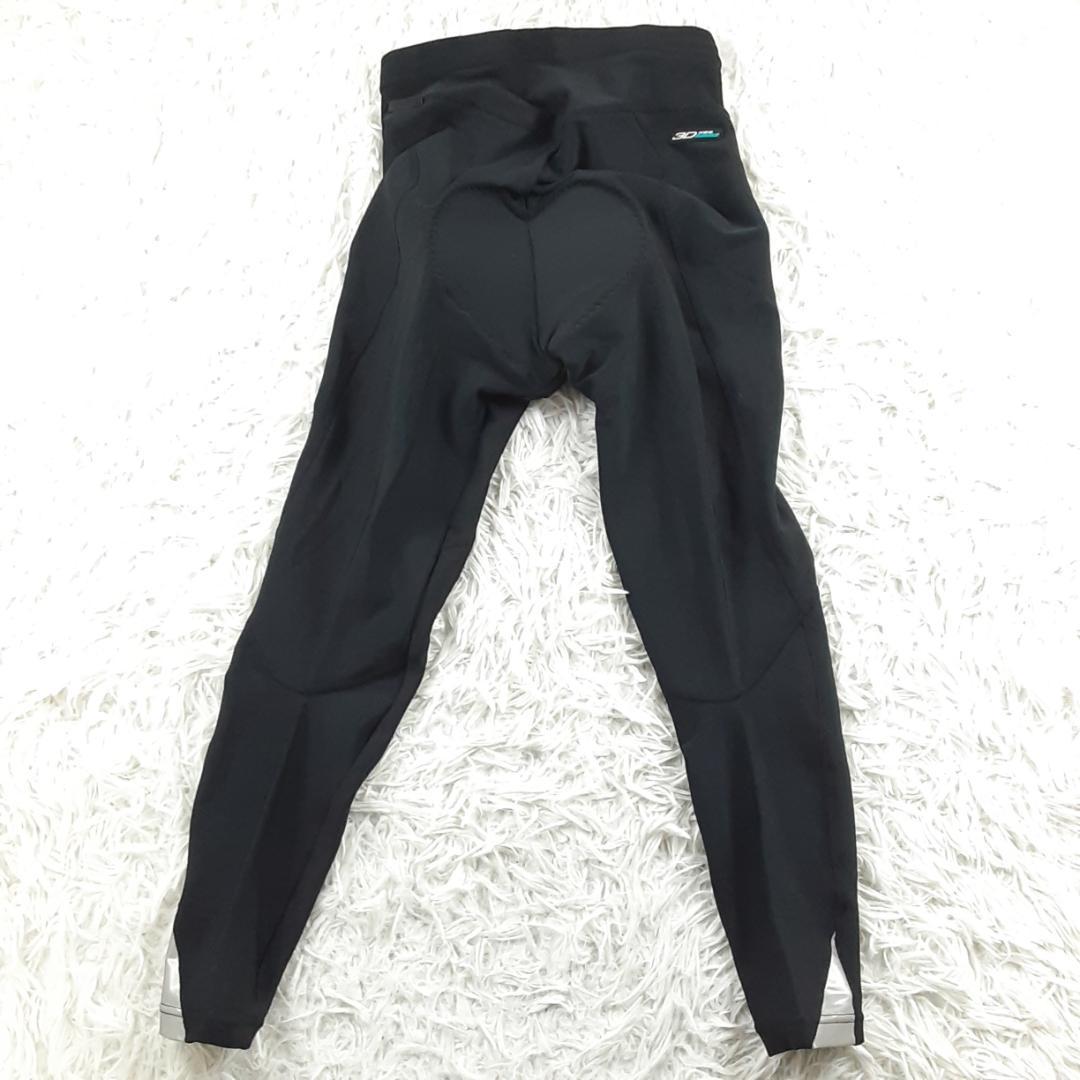 美品◎PEARL IZUMI サイクリングウェアセットアップ グローブ付 黒白