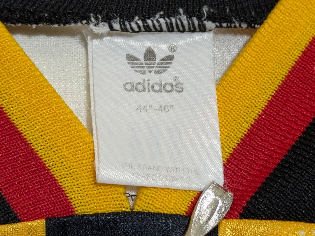 古着 90s adidas　アディダス　ドイツ　ゲームシャツ　UK製 状態良好