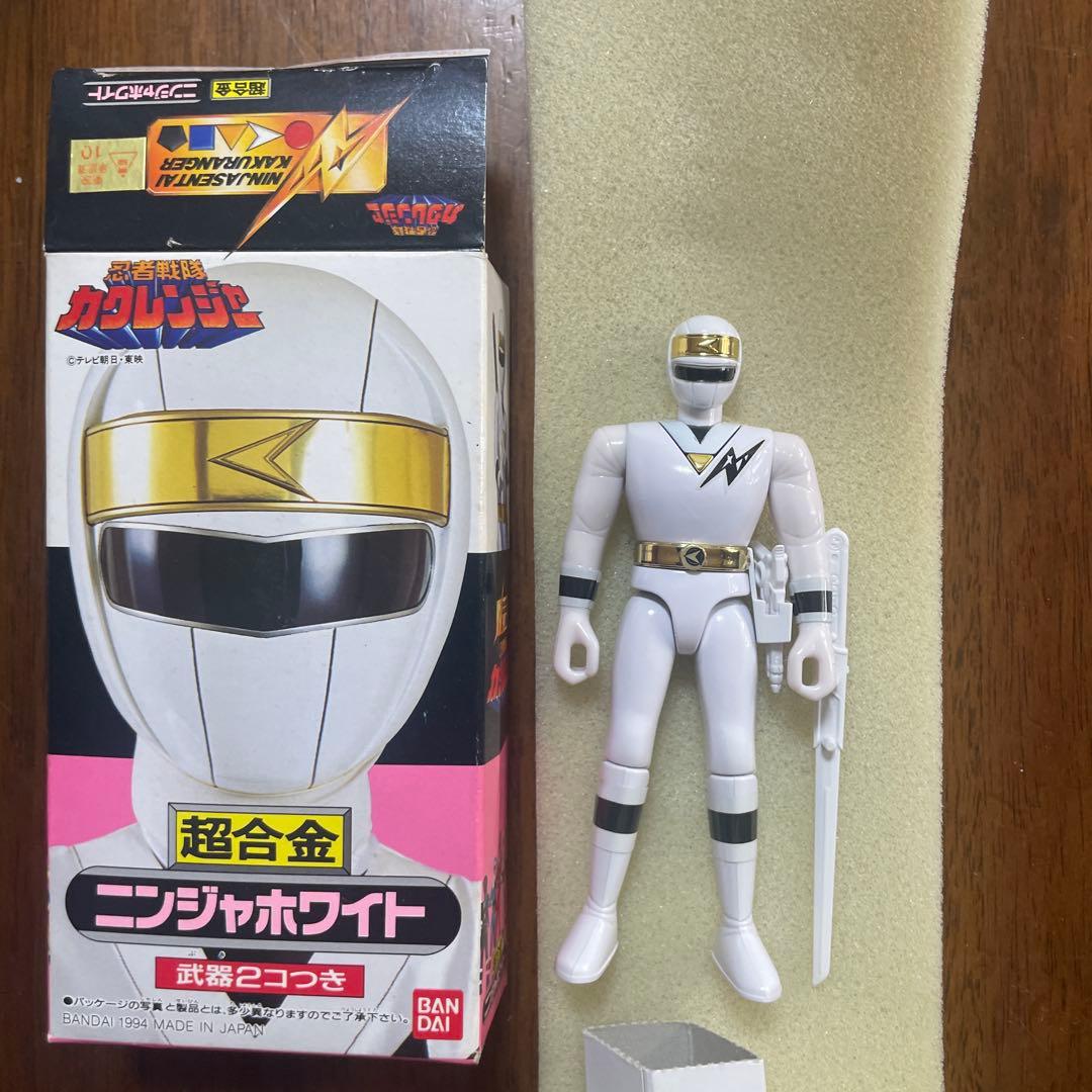 【開封済】超合金忍者戦隊カクレンジャー　５体フルセット　付属品欠品なし