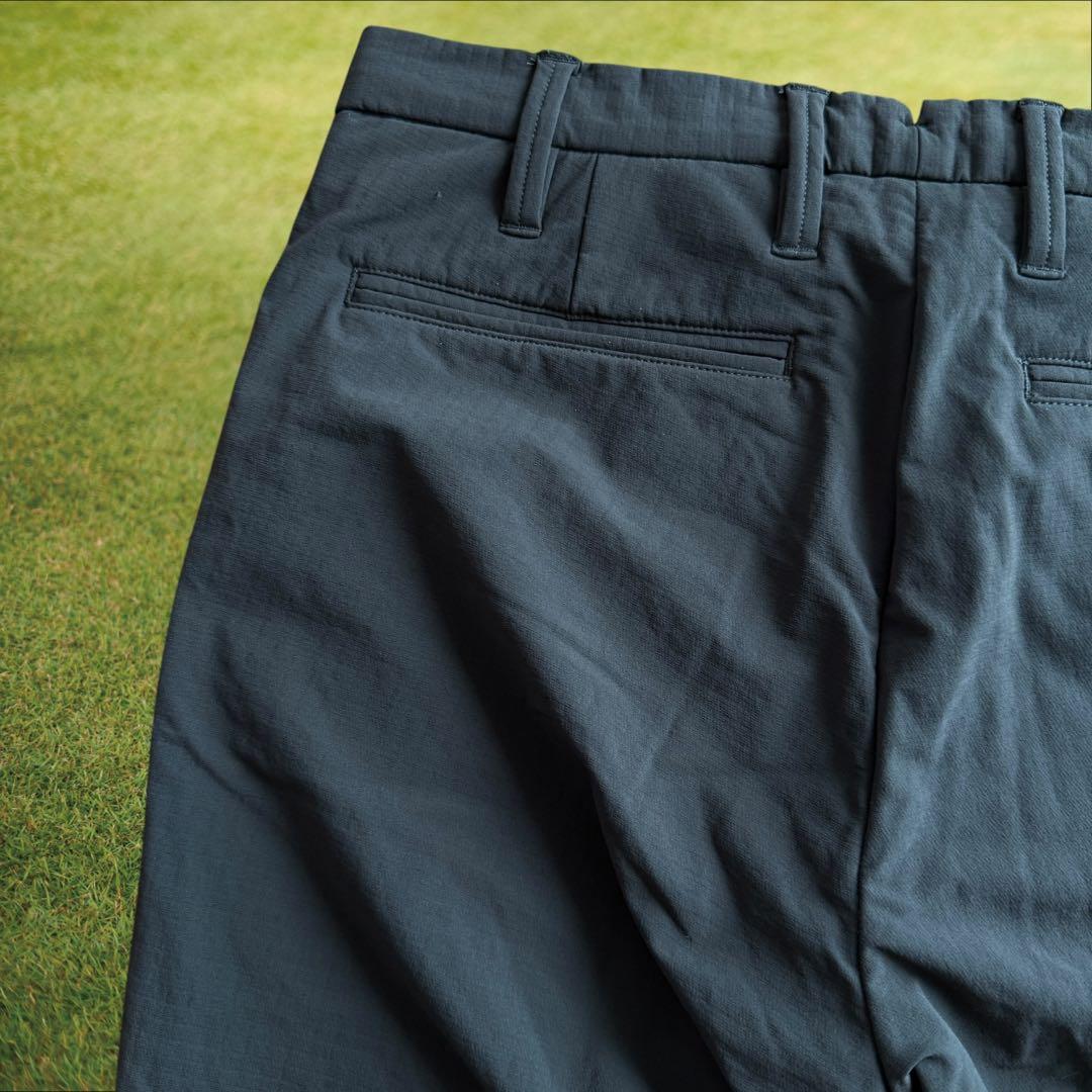 極美品　裏起毛　蓄熱　ブリーフィング　パンツ　黒　カーキ　S〜M相当　秋冬