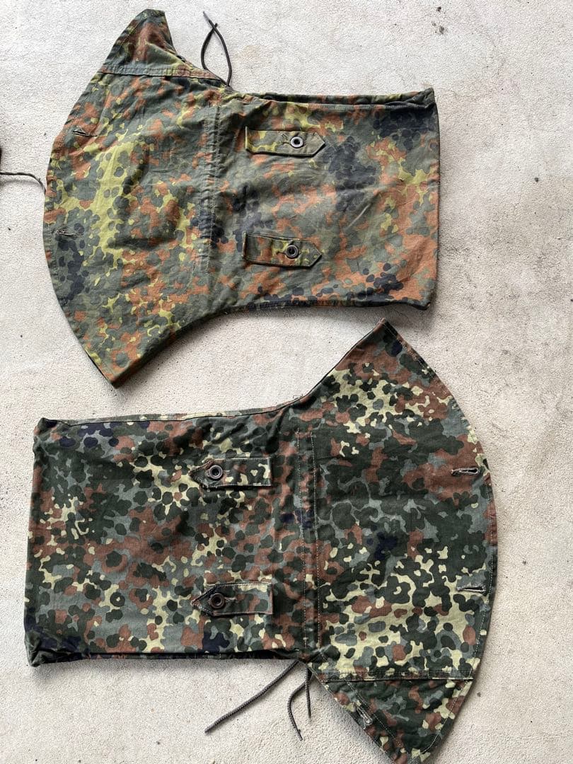ドイツ軍テント　軍幕　2枚セット