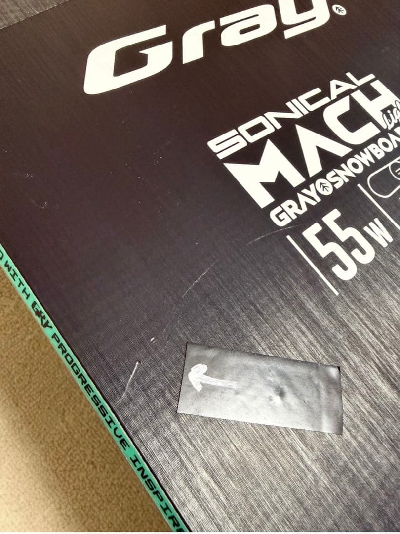 スノーボード GRAY SONICAL MACH LT55W