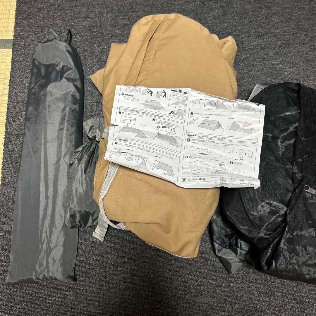TC ハーフシェルター　　　 パップテントタイプ