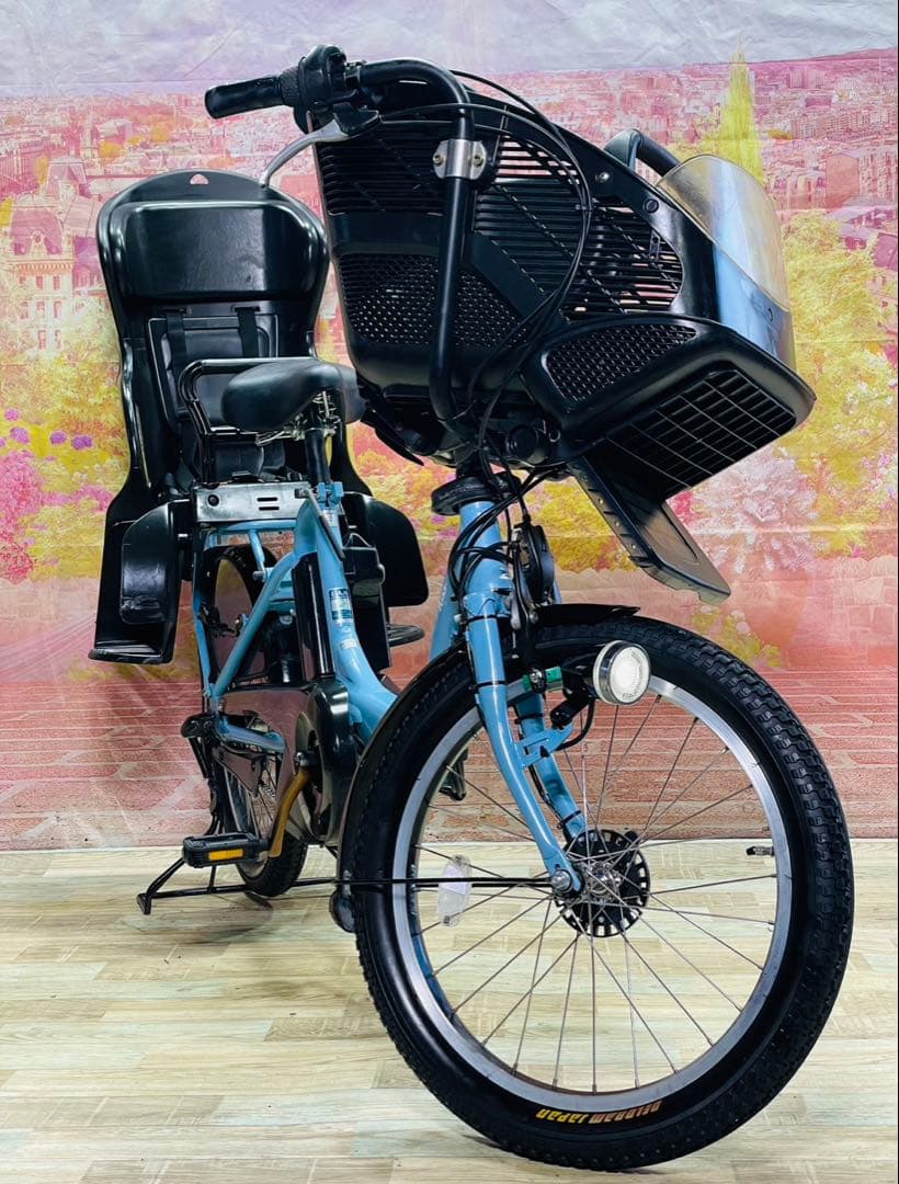 ZK3664 電動自転車 ヤマハ パスキス 子供乗せ 20インチ 送料無料