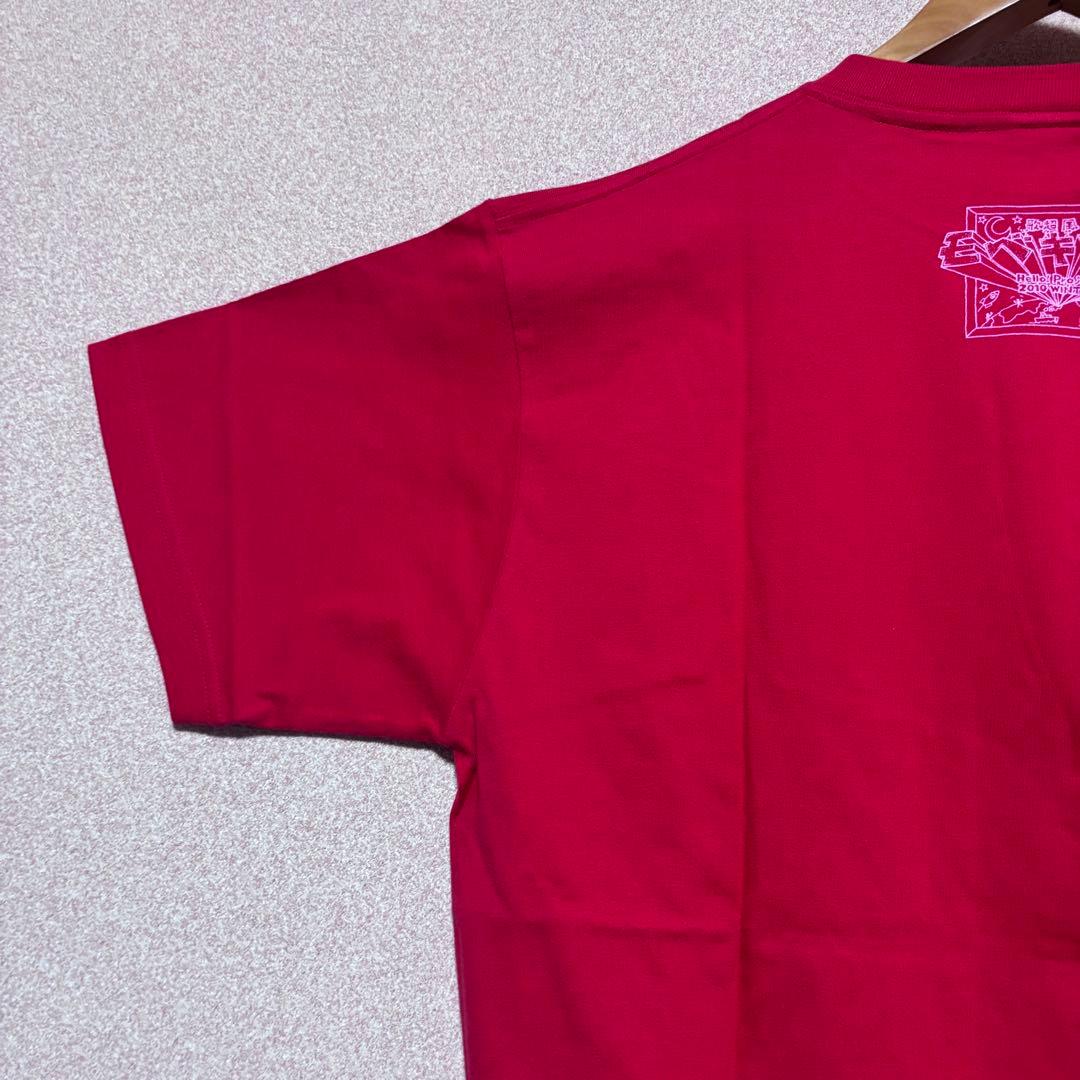 モーニング娘。　Tシャツ　赤　サイズL