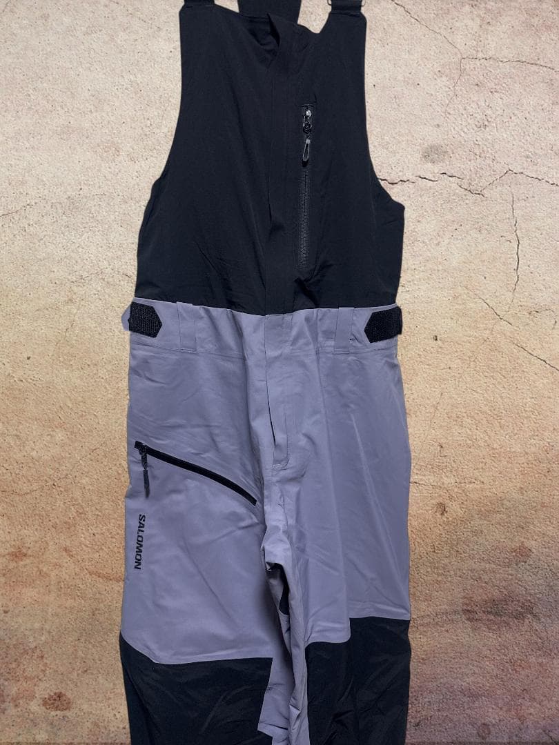 サロモン 男性用　シェルビブパンツ M MOON PATROL GORETEX