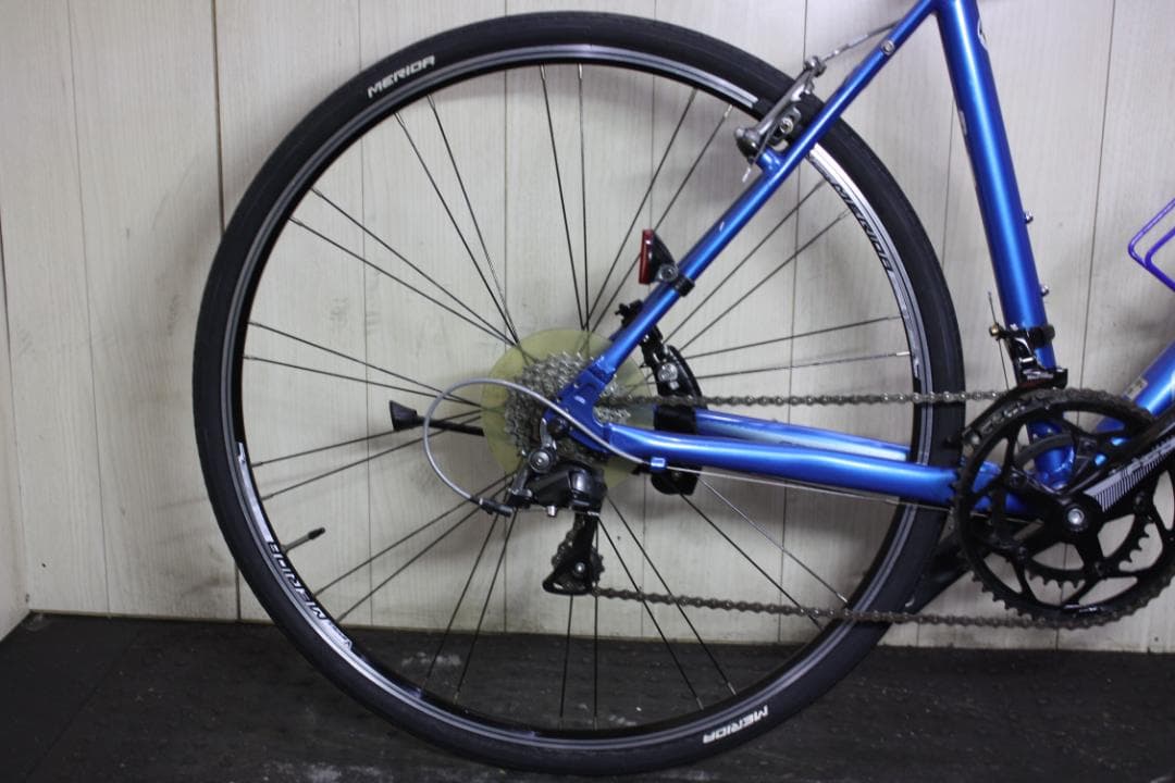 MERIDA CROSS CLARIS 700C 2X8S 500mm 青クロス